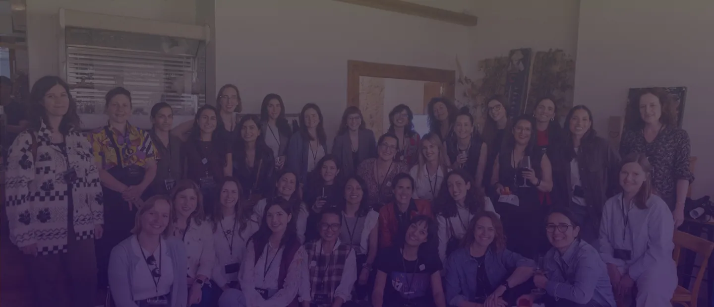 Members of the Ladies in Product community together at one of its events.
